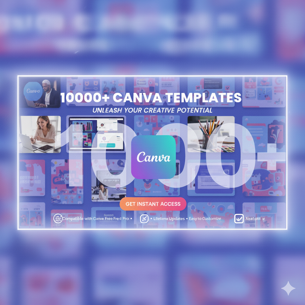 CANVA 10000+ TEMPLATES
